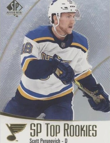 2021-22 SP Authentic - Scott Perunovich #TR-45