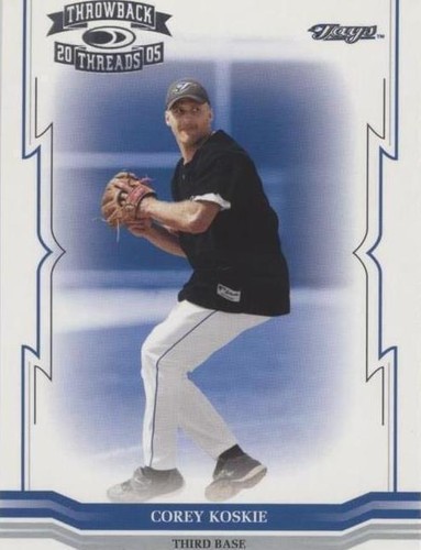 2005 Donruss Throwback Threads - Corey Koskie #228