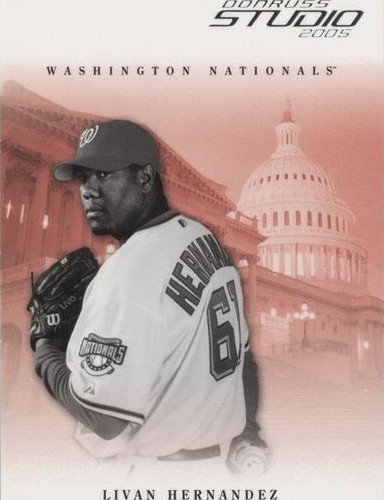 2005 Donruss Studio - Livan Hernandez #298