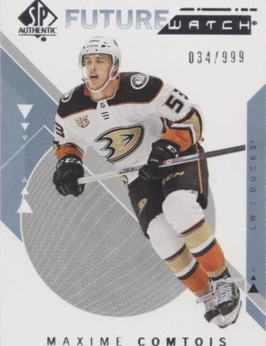 2018-19 SP Authentic - Maxime Comtois #201