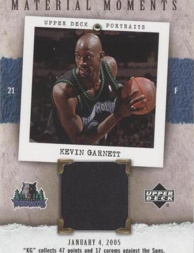 2005-06 Upper Deck Portraits - Kevin Garnett #MM-KG