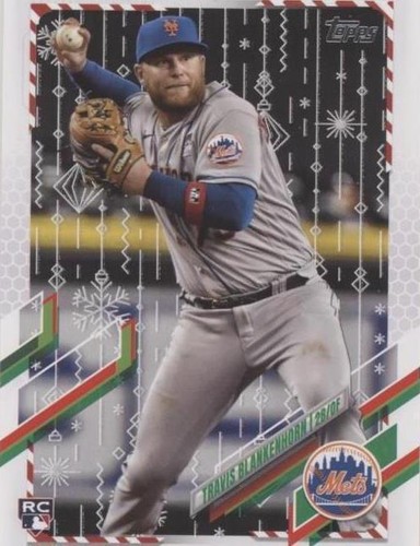 2021 Topps Holiday - Travis Blankenhorn #HW156