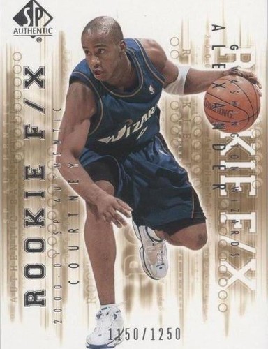 2000-01 SP Authentic - Courtney Alexander #103