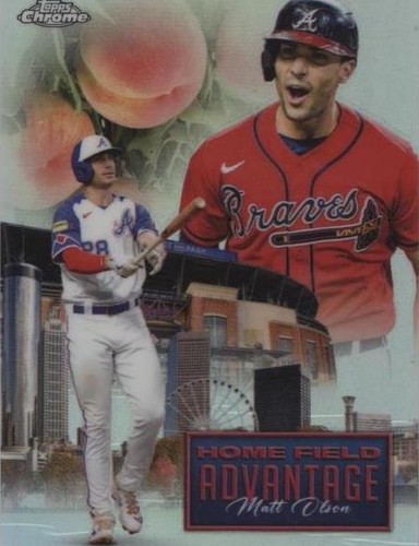2024 Topps Chrome Update Series - Matt Olson #HFAC-40