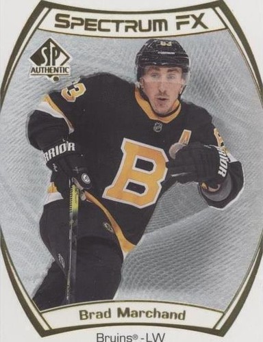 2021-22 SP Authentic - Brad Marchand #S-6