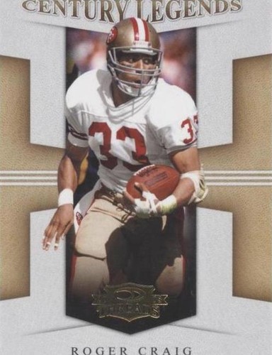 2008 Donruss Threads Roger Craig #CL-9