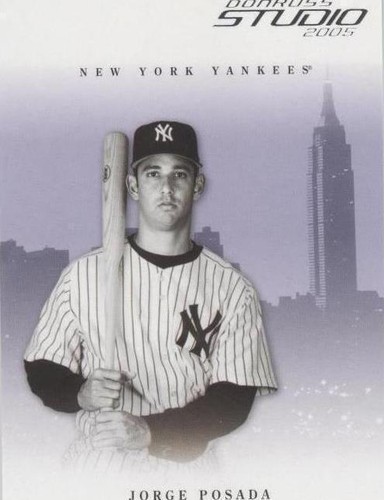 2005 Donruss Studio - Jorge Posada #193