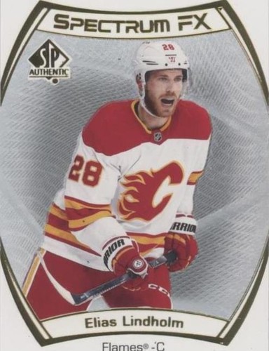 2021-22 Upper Deck SP Authentic - Elias Lindholm #S-17