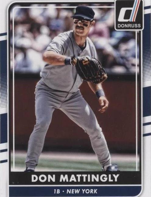 Panini Donruss 2016 - Don Mattingly #186