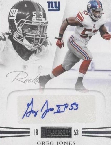 2011 Panini Playbook Greg Jones #66