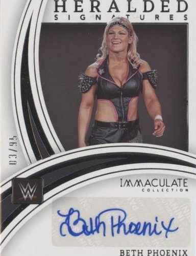 2022 Panini Immaculate Collection WWE - Beth Phoenix #HS-BPH
