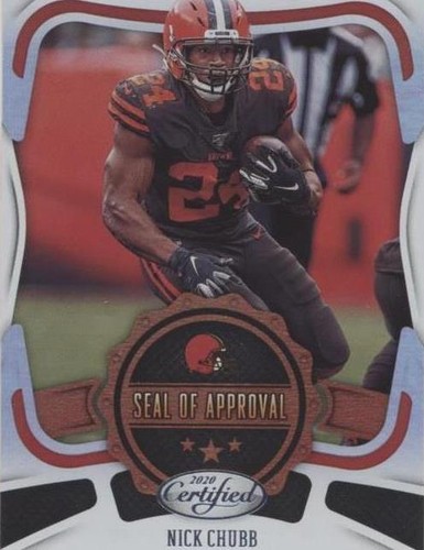 2020 Panini Certified Nick Chubb #SA-NC