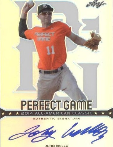 2014 Leaf Metal Draft - John Aiello #PGM-JA1