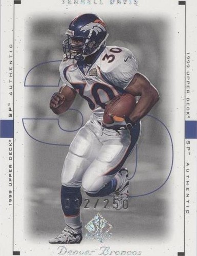 1999 SP Authentic Terrell Davis #24 AE