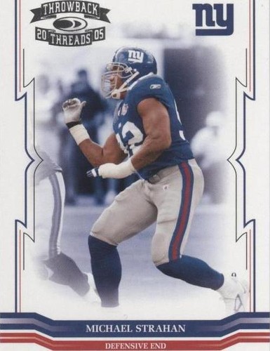 2005 Donruss Throwback Threads Michael Strahan #97