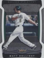 2009 Topps Finest - Matt Holliday #53