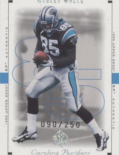 1999 SP Authentic Wesley Walls #14 AE