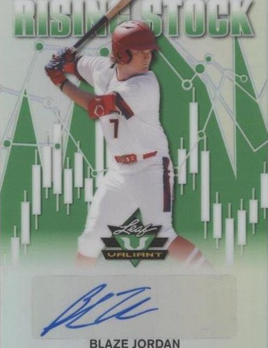 2020 Leaf Valiant - Blaze Jordan #RS-BJ1