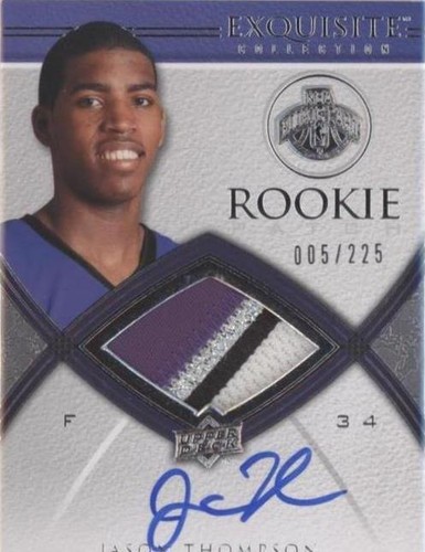 2008-09 Exquisite Collection - Jason Thompson #65