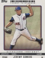 2009 Topps Ticket To Stardom - Jeremy Sowers #141