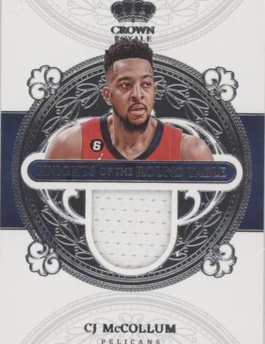 2022-23 Panini Crown Royale - C.J. McCollum #KRT-CJM