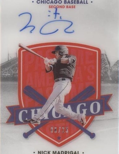 2021 Panini Chronicles - Nick Madrigal #AP-NM