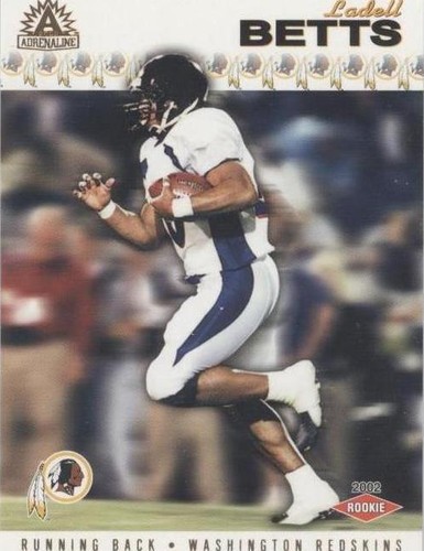 2002 Pacific Adrenaline Ladell Betts #281