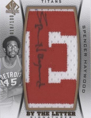 2012-13 SP Authentic - Spencer Haywood #BL-SH