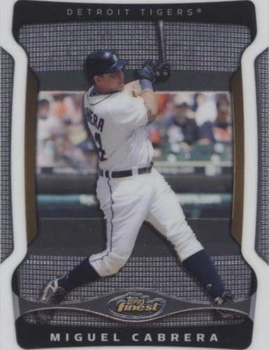 2009 Topps Finest - Miguel Cabrera #95