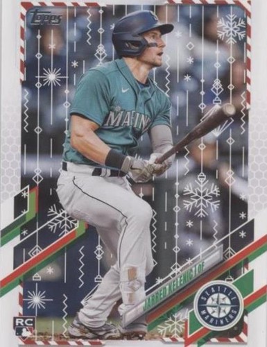 2021 Topps Holiday - Jarred Kelenic #HW86