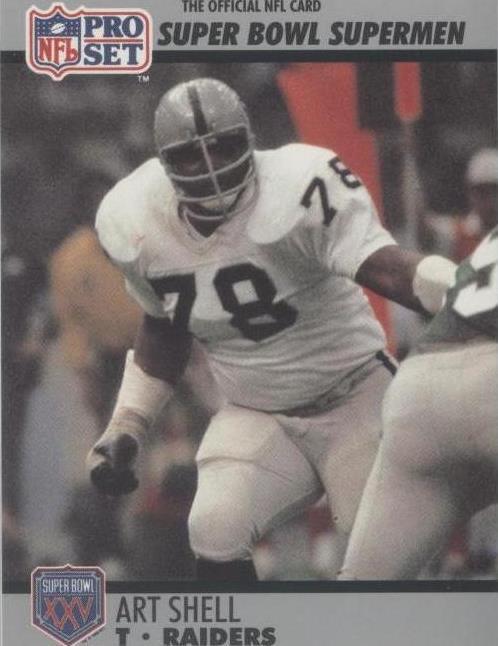 1990 Pro Set Super Bowl XXV Silver Anniversary Art Shell #60