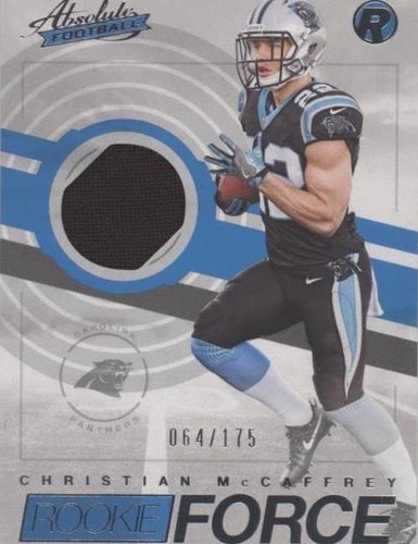 2017 Panini Absolute Christian McCaffrey #10