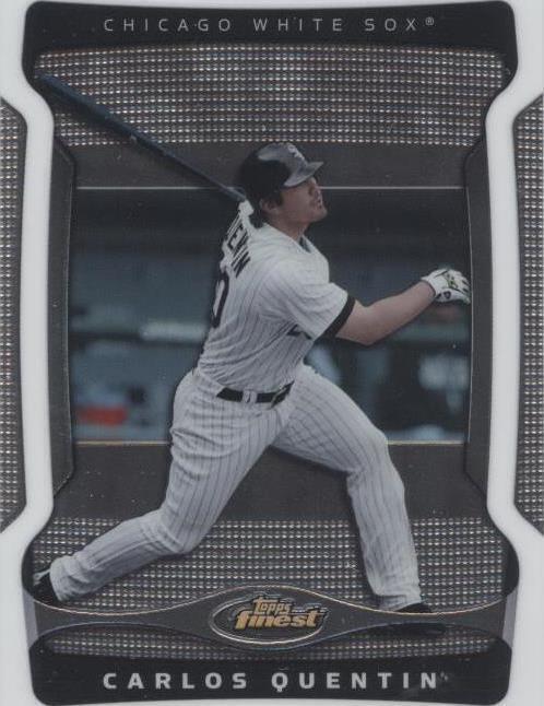 2009 Topps Finest - Carlos Quentin #90