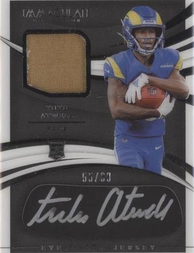 2021 Panini Immaculate Collection Tutu Atwell #REB-TA