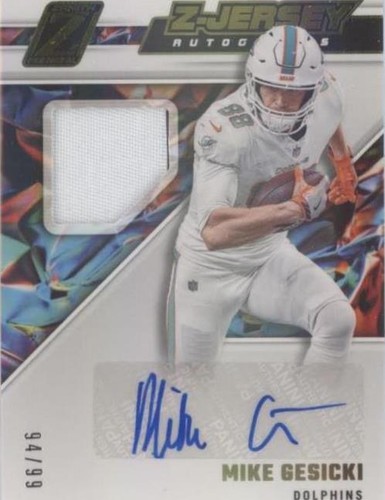 2022 Panini Zenith Mike Gesicki #ZJA-MG