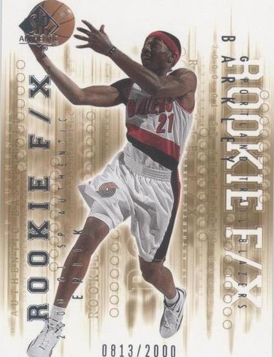 2000-01 SP Authentic - Erick Barkley #116