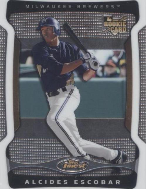 Topps Finest 2009 - Alcides Escobar #129