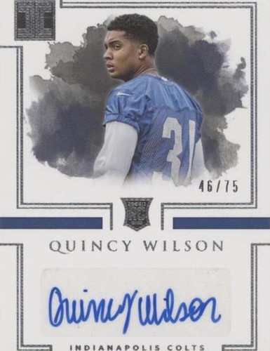 2017 Panini Impeccable Quincy Wilson #159