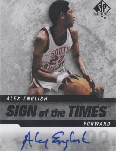 2014-15 SP Authentic - Alex English #SOT-AE