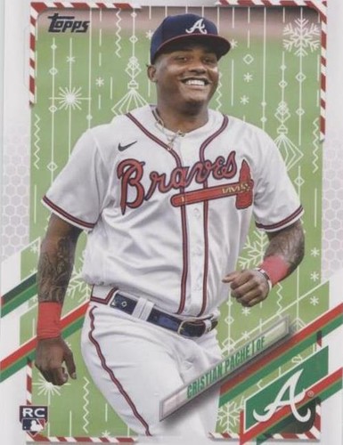 2021 Topps Holiday - Cristian Pache #HW20
