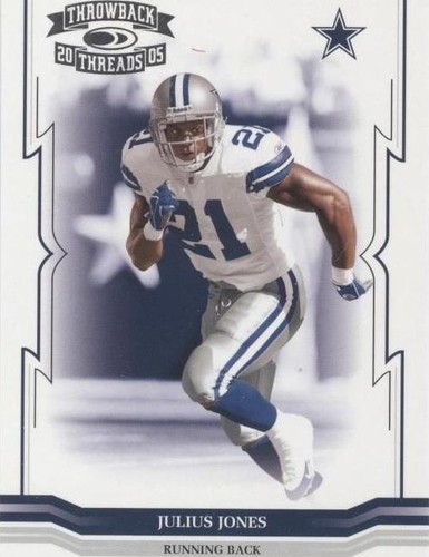 2005 Donruss Throwback Threads Julius Jones #38