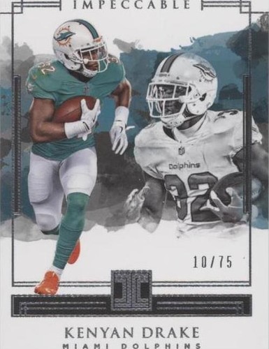 2018 Panini Impeccable Kenyan Drake #60
