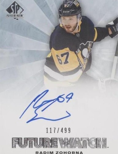 2021-22 SP Authentic - Radim Zohorna #RFWA-RZ