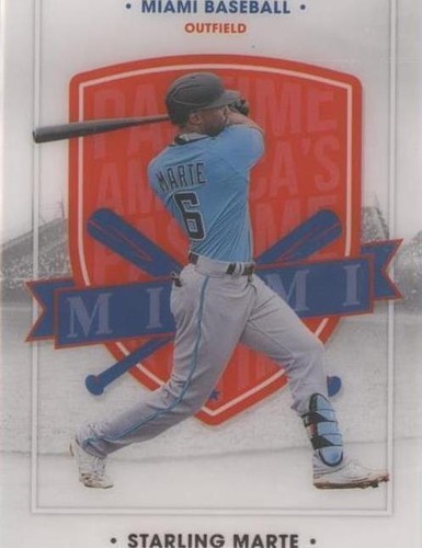 2021 Panini Chronicles - Starling Marte #10