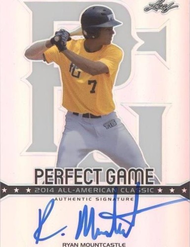 2014 Leaf Metal Draft - Ryan Mountcastle #PGM-RM1