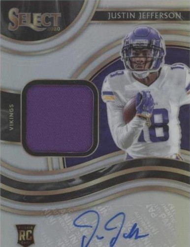 2020 Panini Select Justin Jefferson #RSM-JJE