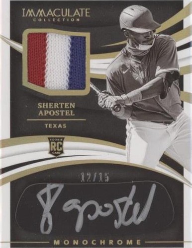 2021 Panini Immaculate Collection - Sherten Apostel #MJ-SA