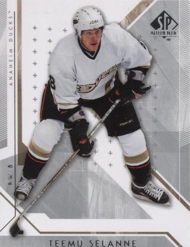 2006-07 SP Authentic - Teemu Selanne #100