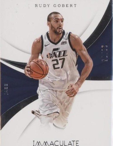 2017-18 Panini Immaculate Collection - Rudy Gobert #37