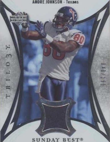 2007 Upper Deck Trilogy Andre Johnson #SB-AJ